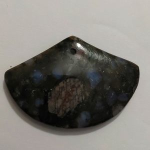Black Fan Pendant